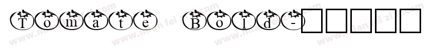 Tomate Bold字体转换